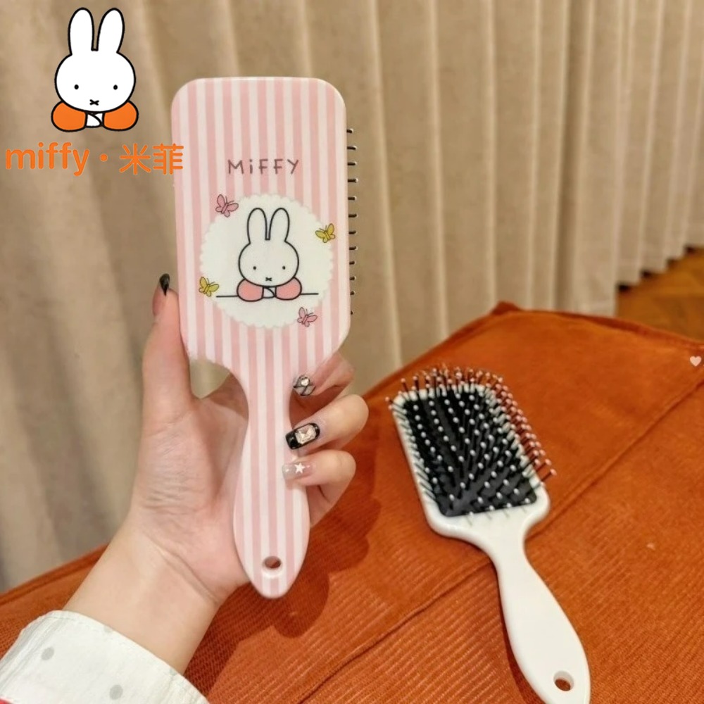 Hair Care In Japan - Милая расческа Miffy с воздушной подушкой