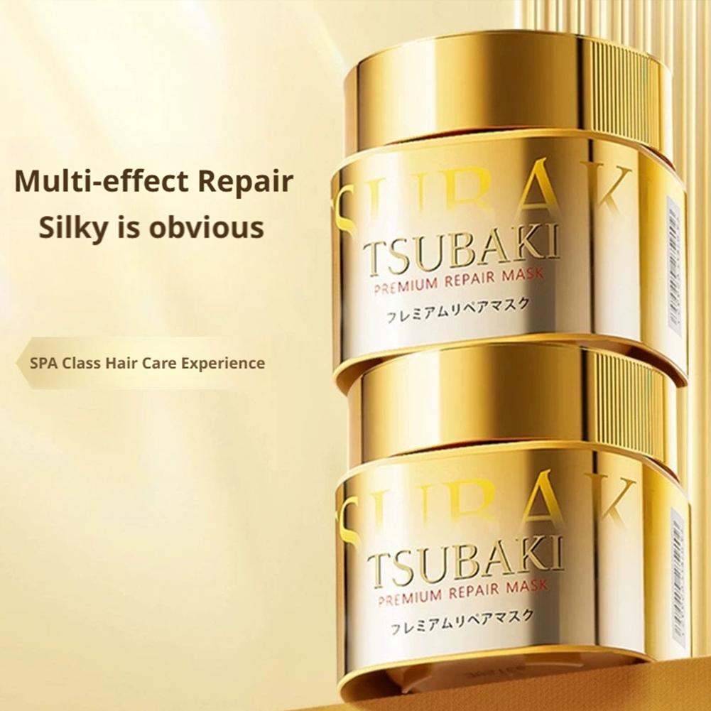 Hair Care In Japan - Японская восстанавливающая маска для волос TSUBAKI