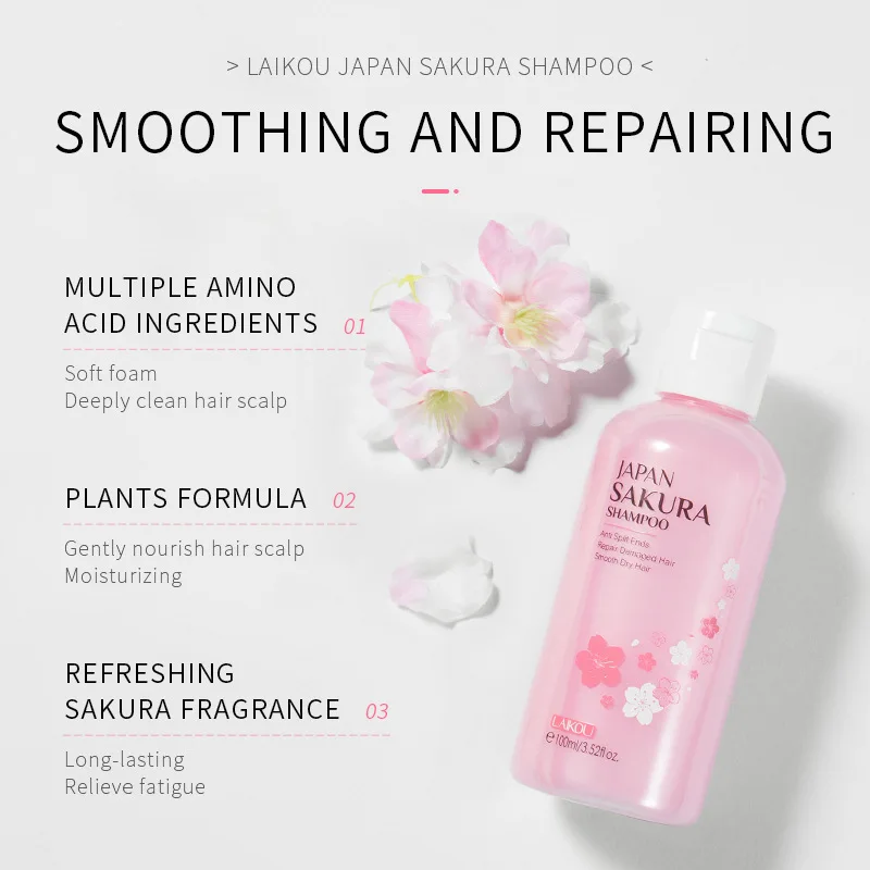 Шампунь LAIKOU японский для во – обзор и цена Hair Care In Japan