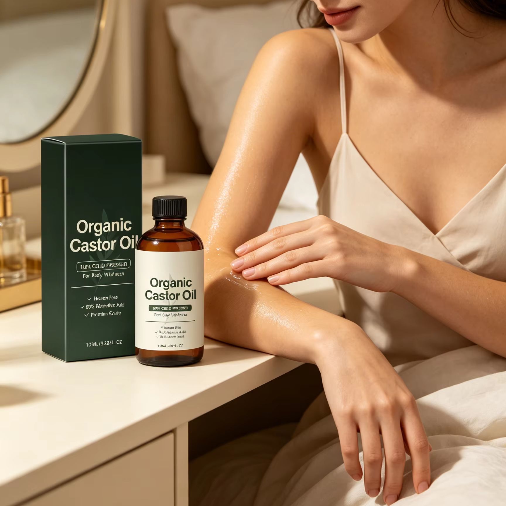 Органическое касторовое масло  – обзор и цена Castor Oil Cold Press