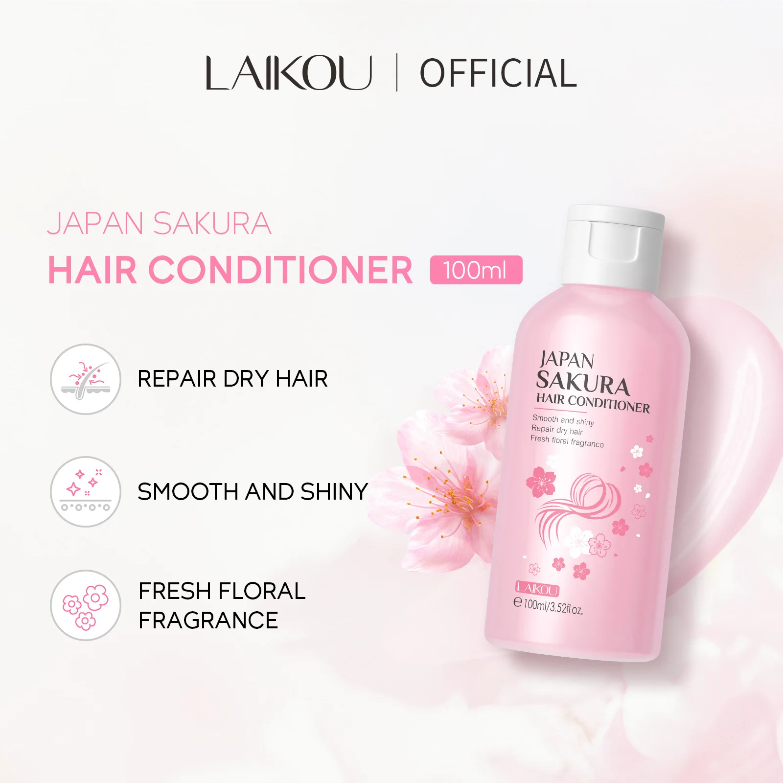 LAIKOU Japan Sakura Шампунь ил – обзор и цена Hair Care In Japan