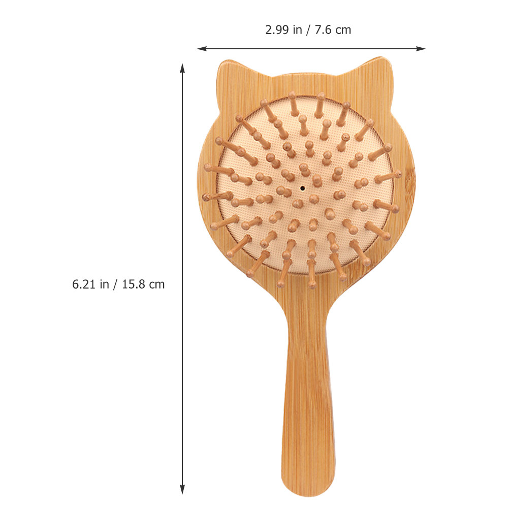 Бамбуковая расческа с ушками к – обзор и цена Bamboo Hair Brush
