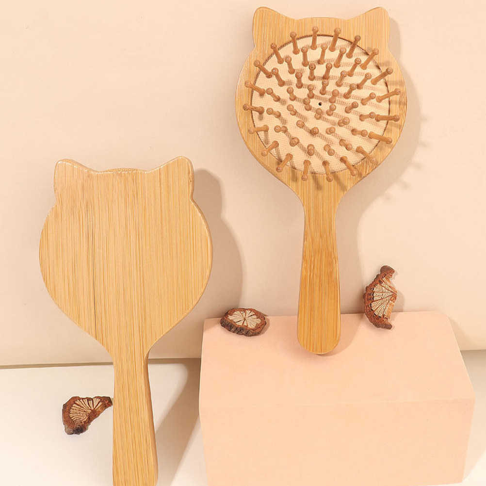 Бамбуковая расческа с ушками к – обзор и цена Bamboo Hair Brush