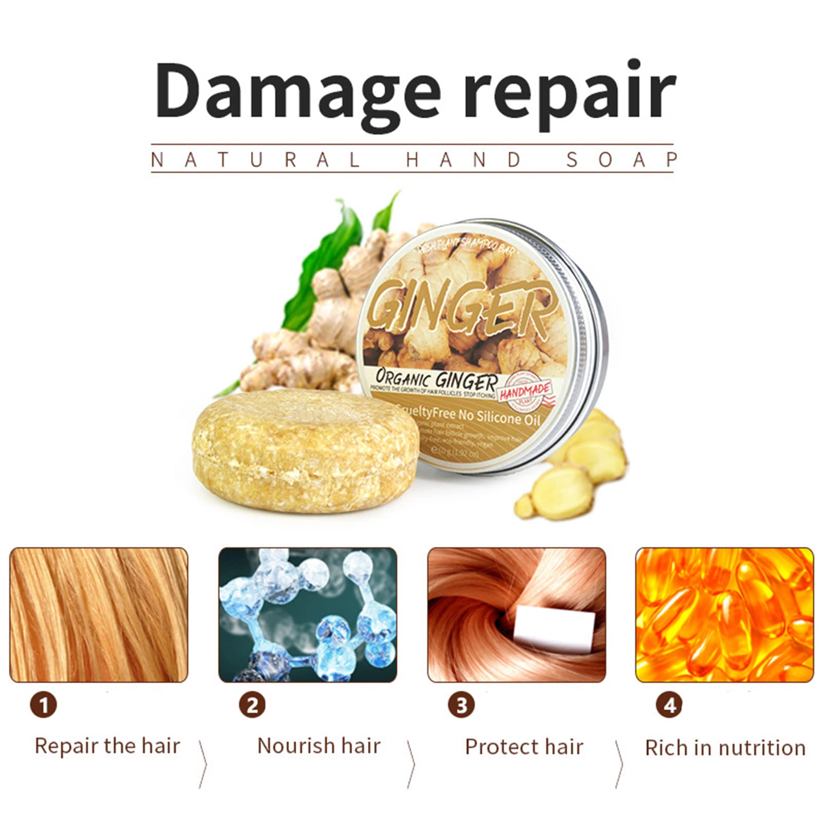 Имбирный шампунь для волос, мы – обзор и цена Hair Care Loreal