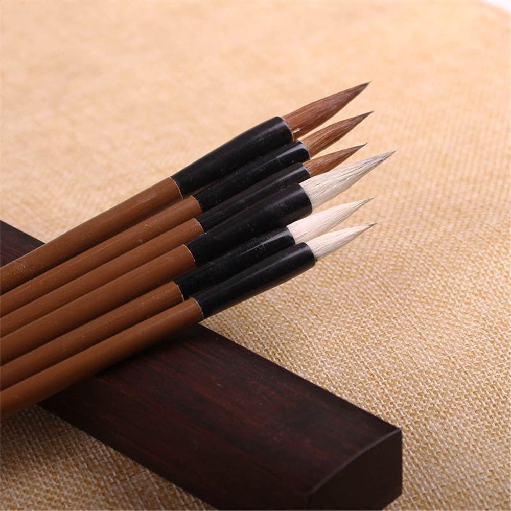 Практичный каллиграфический ки – обзор и цена Bamboo Hair Brush