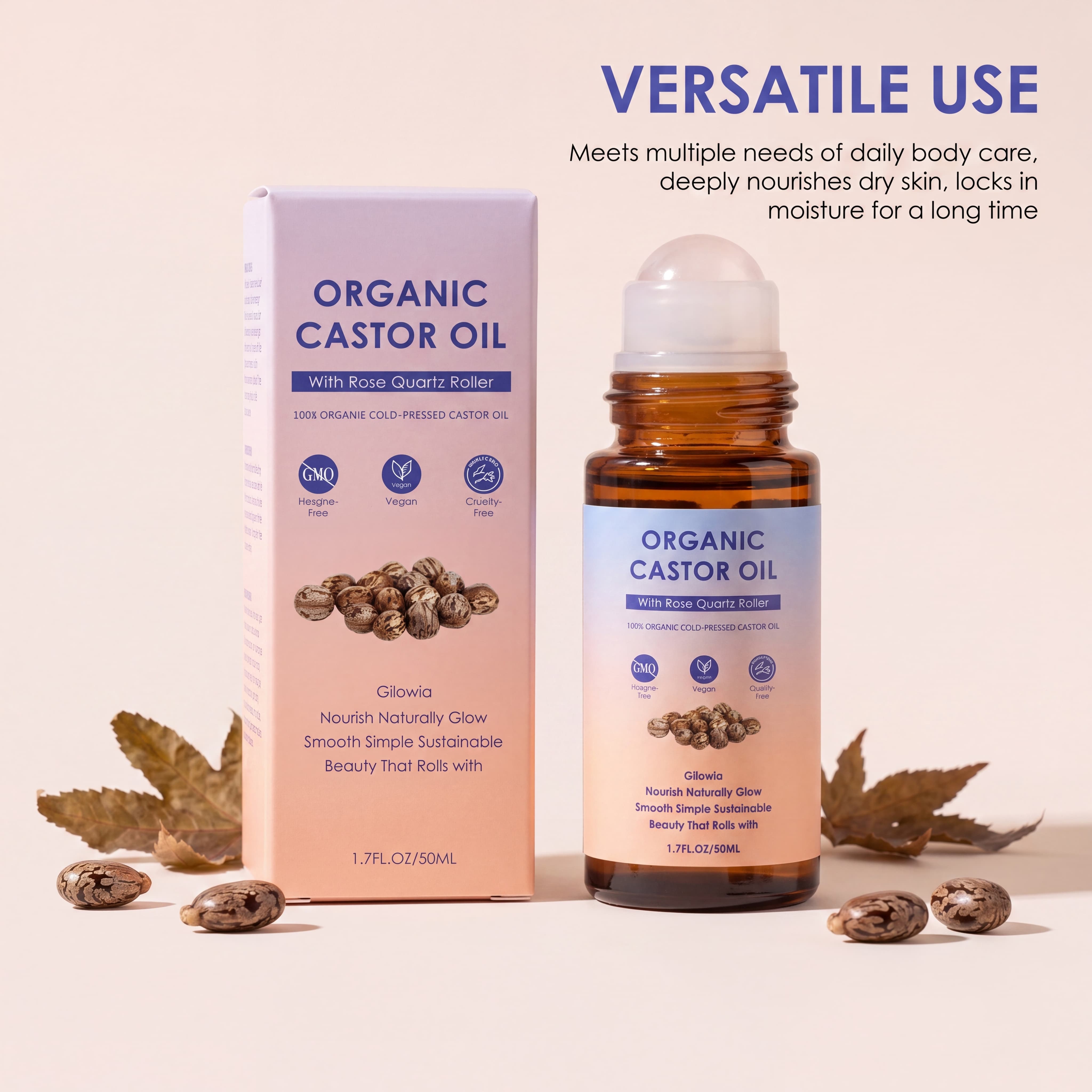 Органическое касторовое масло  – обзор и цена Castor Oil Cold Press