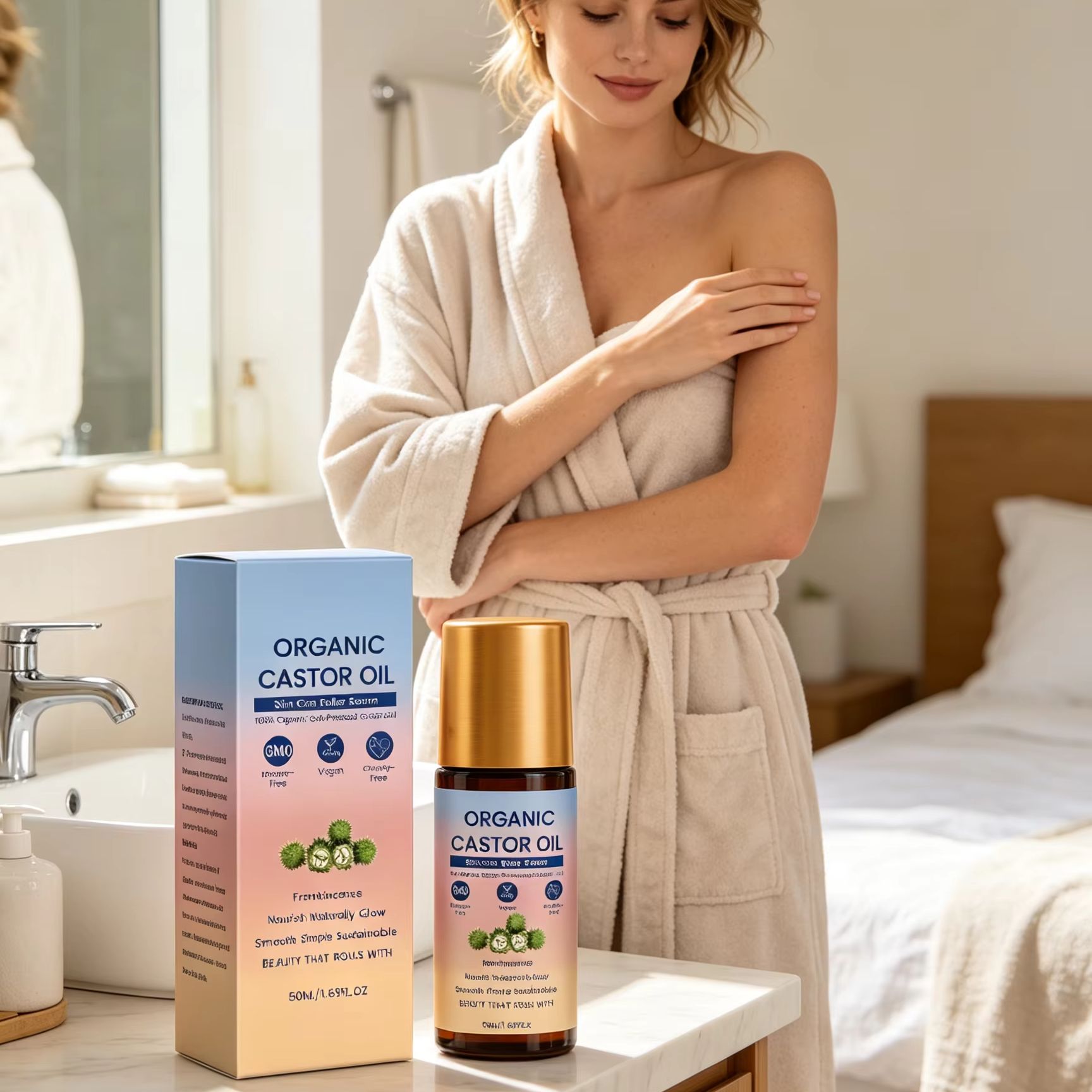 Органическое касторовое масло  – обзор и цена Castor Oil Cold Press
